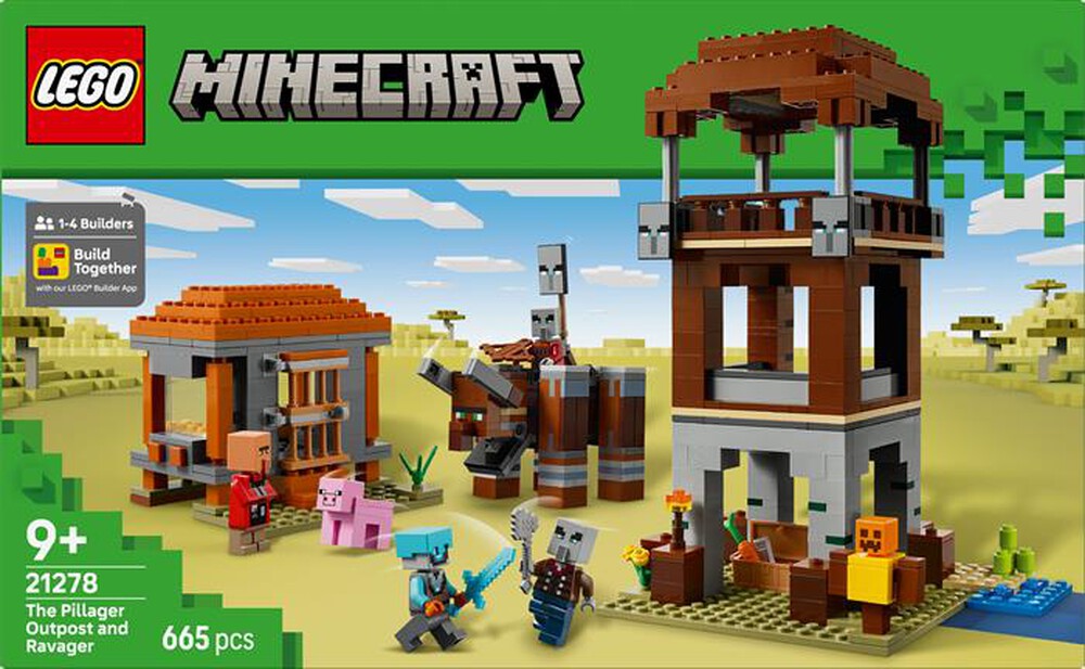 Immagine del prodotto LEGO - MINECRAFT L’avamposto del saccheggiatore 21278