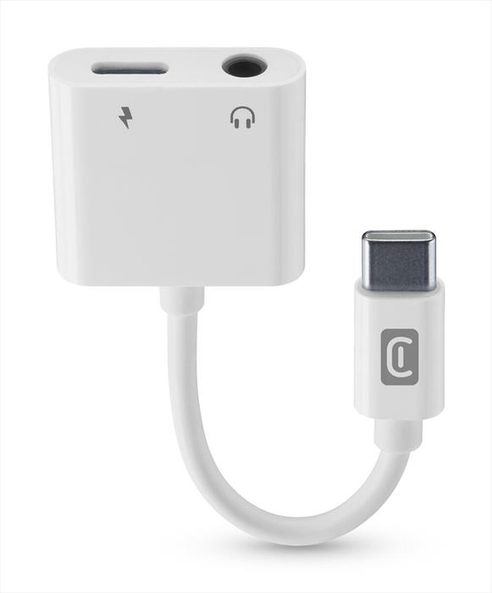 "CELLULARLINE - Adattatore splitter SOUNDCHARGE35W-Bianco"