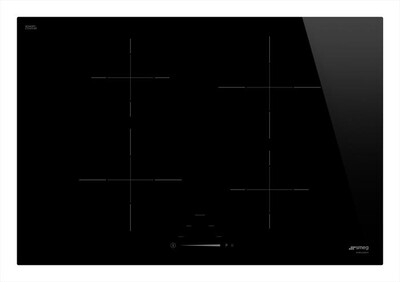 SMEG - Piano cottura induzione SI4742D 75 cm-nero