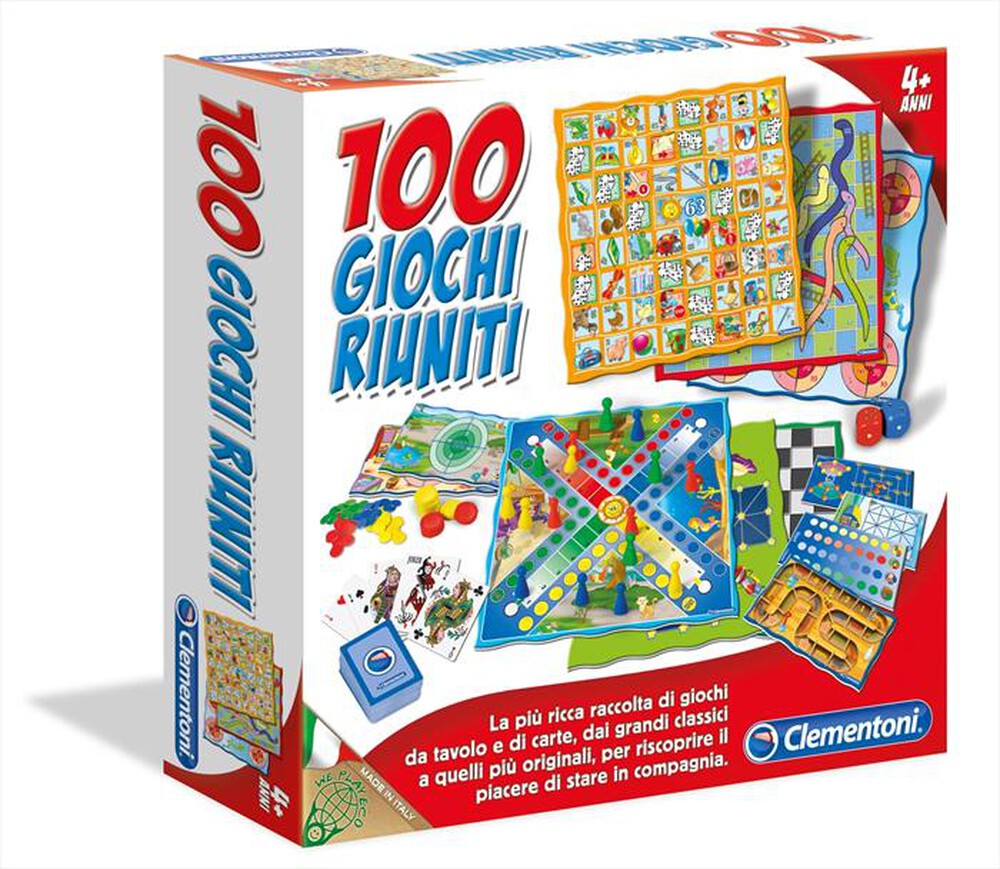 "CLEMENTONI - 12952 100 Giochi Riuniti"