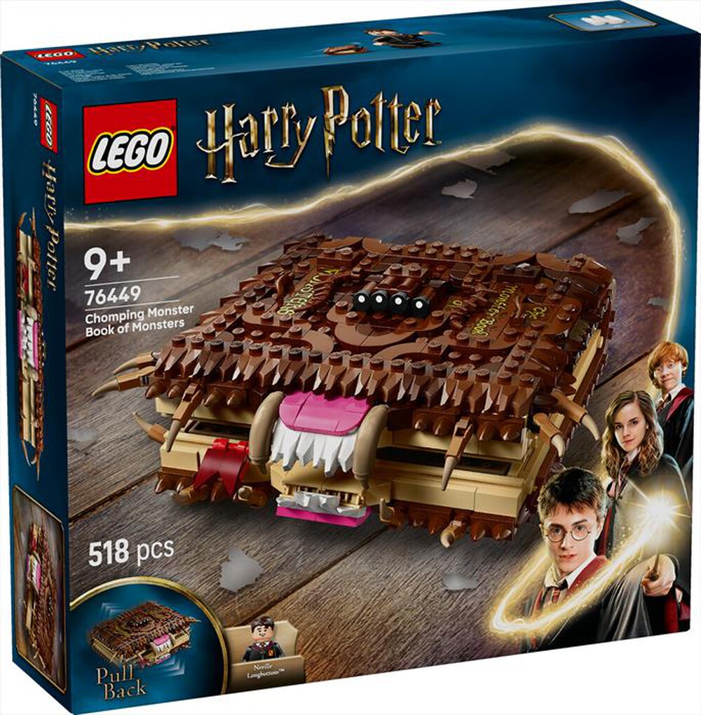 "LEGO - IL LIBRO MOSTRO DEI MOSTRI AZZANNANTE-,"