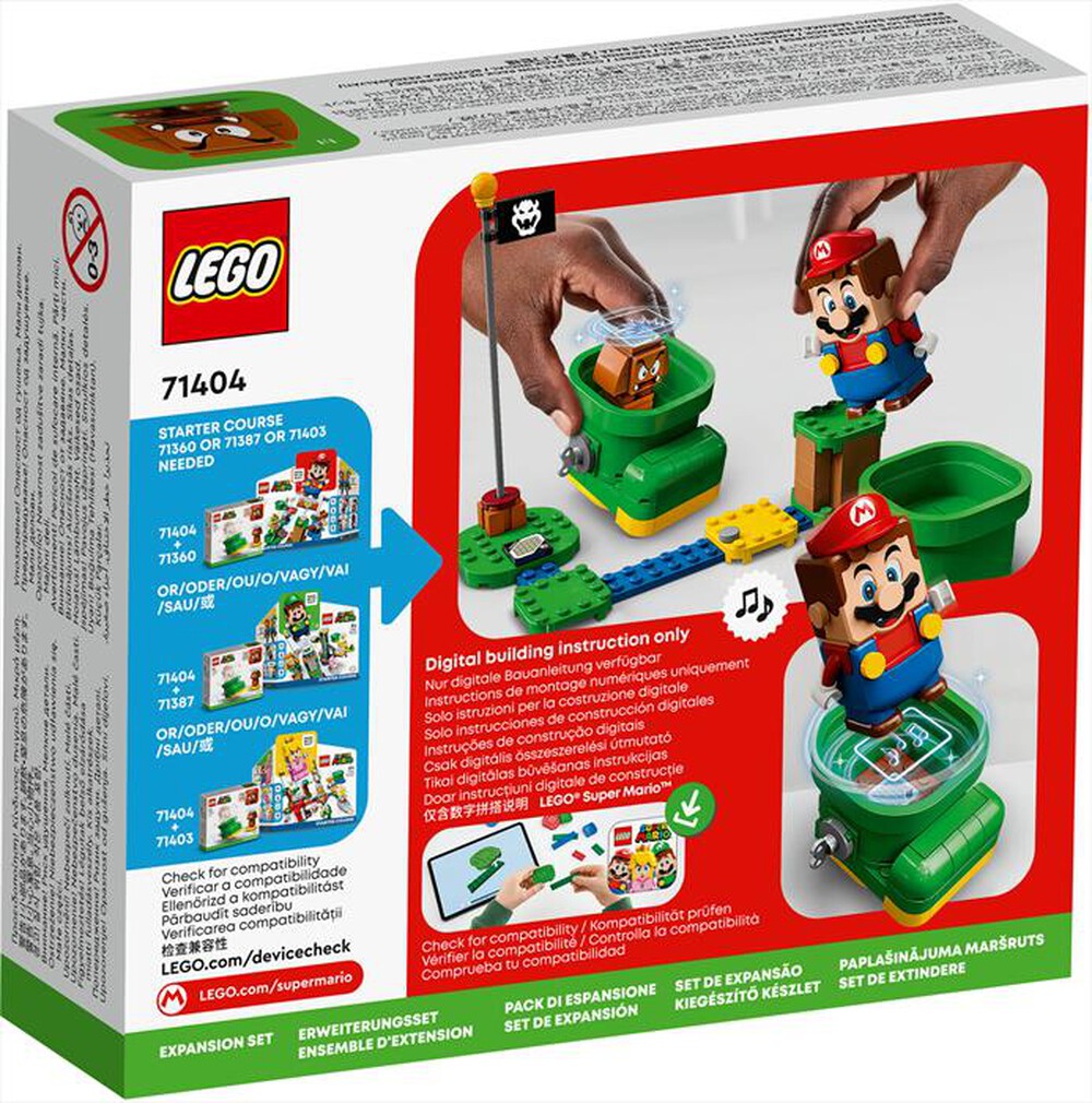 Immagine del prodotto LEGO - SUPER MARIO PACK ESPANSIONE SCARPA GOOMBA - 71404