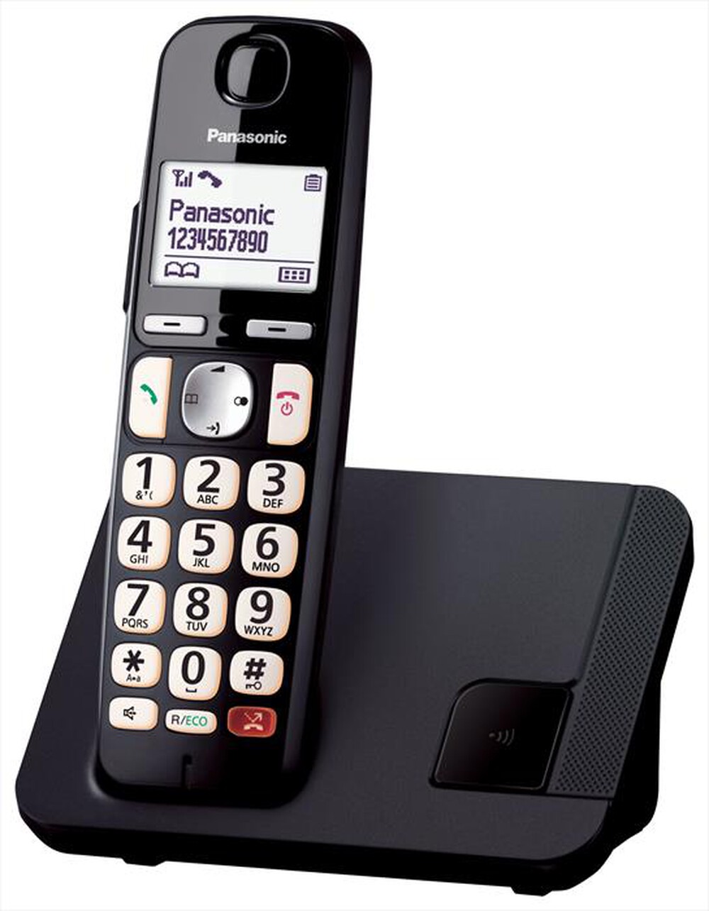 "PANASONIC - KX-TGE250JTB-Nero"