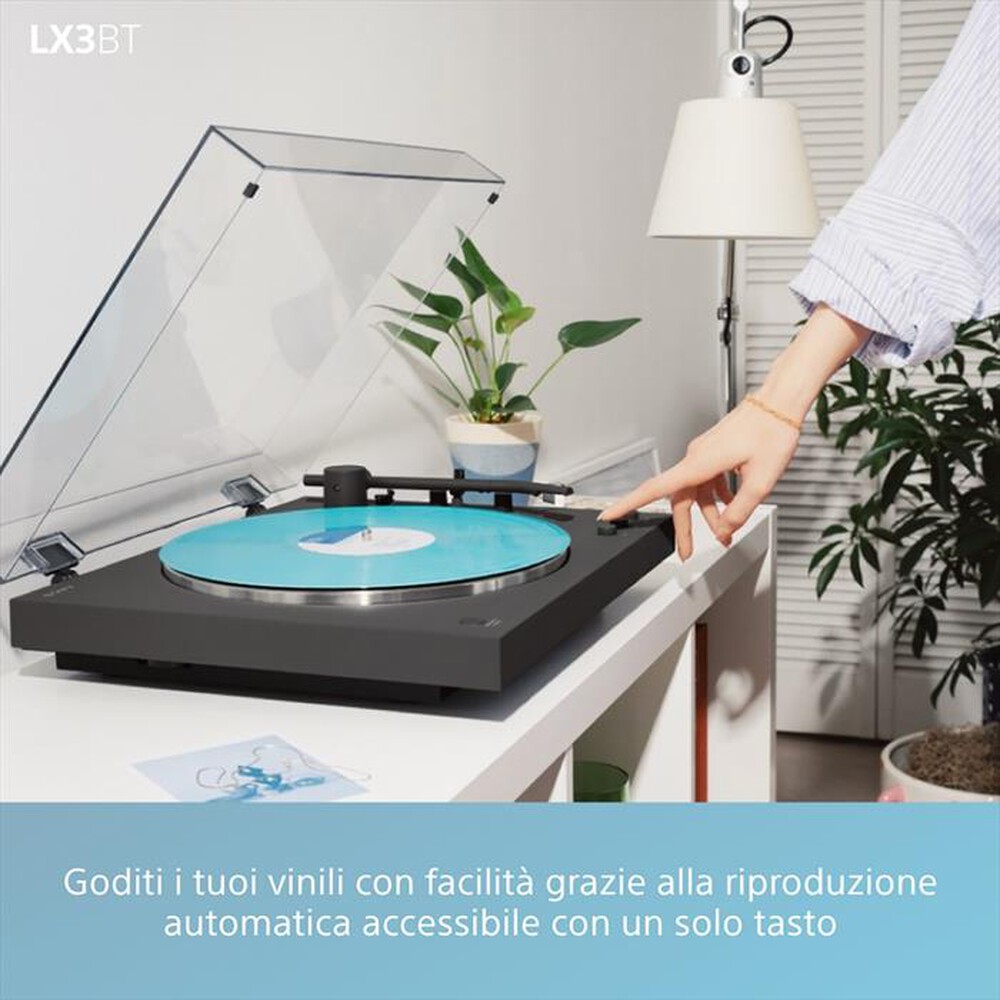 Immagine del prodotto SONY - Giradischi con Bluetooth PSLX3BT.CEL-GRIGIO