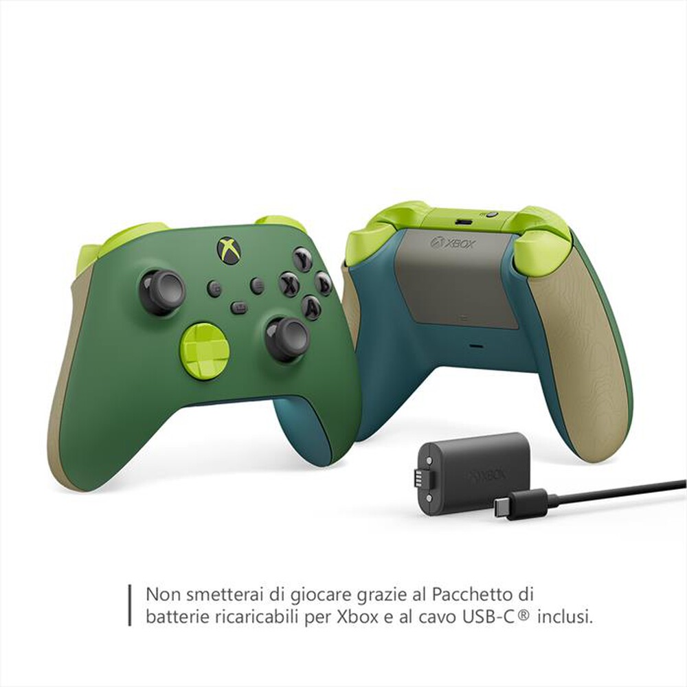 "MICROSOFT - XBOX CONTROLLER WIRELESS ED. SPECIALE REMIX-Verde"