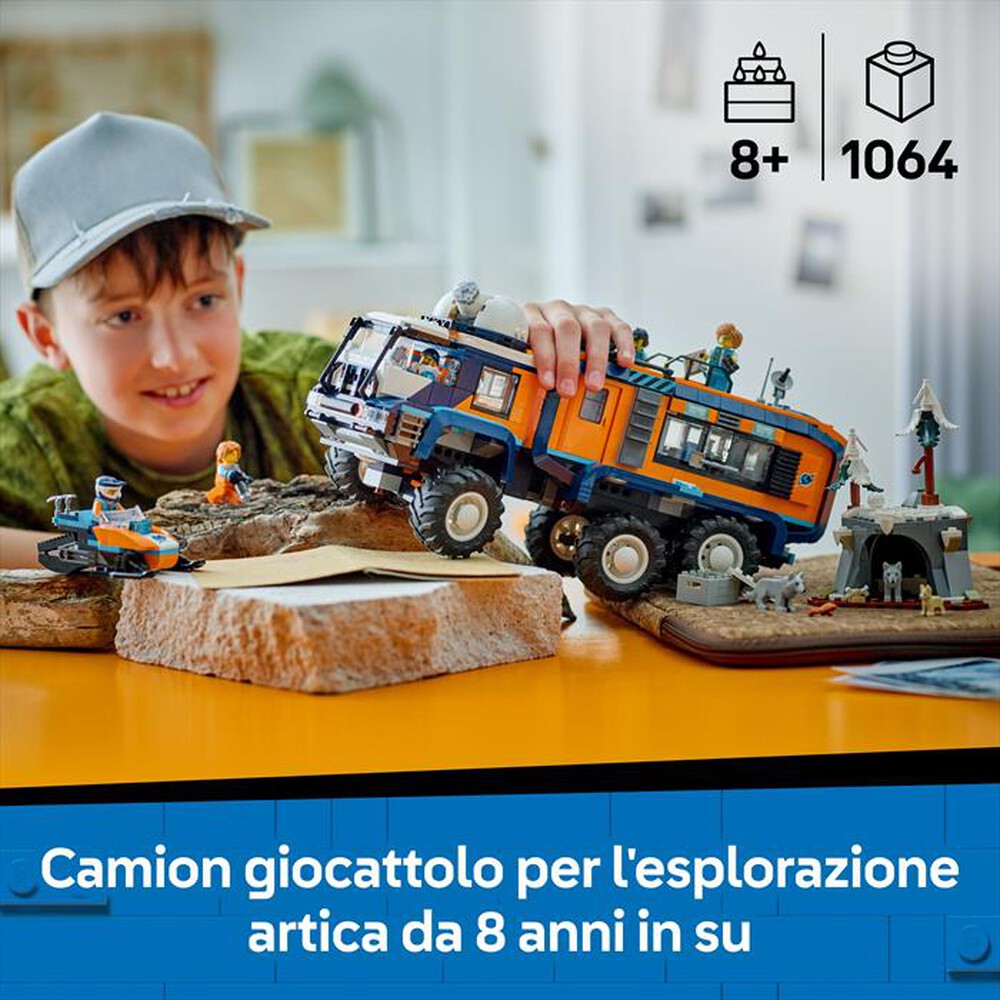 "LEGO - GRANDE CAMION ARTICO CON LABORATORIO-,"