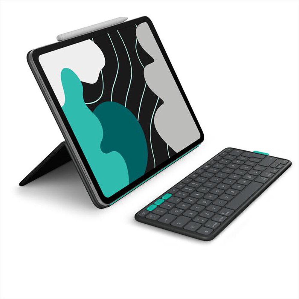 "LOGITECH - FLIP FOLIO IPAD PRO 13-Graphite"