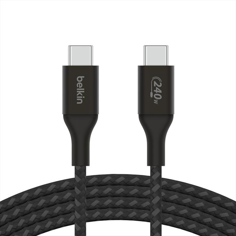 "BELKIN - Cavo di ricarica 240W USB-C TO USB-C CABLE 1M-nero"