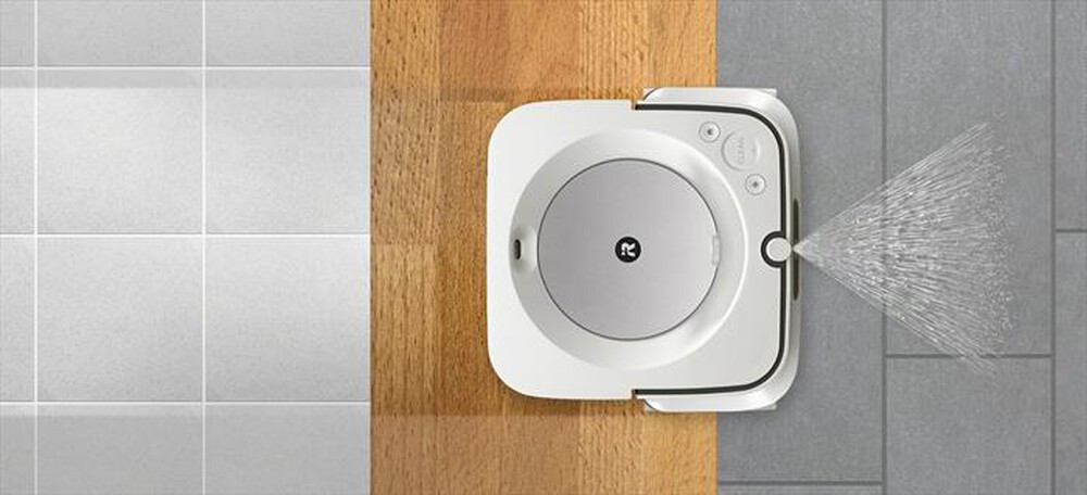 "iROBOT - BRAAVA JET M6 (M6138)-White/Silver"