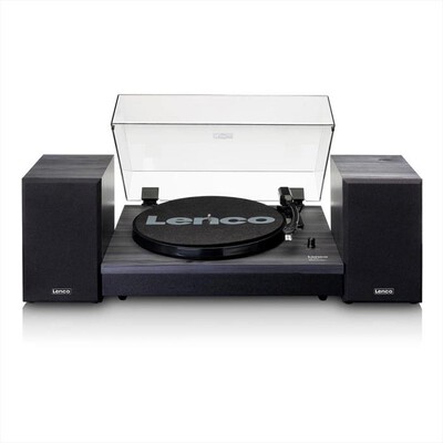 LENCO - Giradischi amplificato LS-301 BK-BLACK