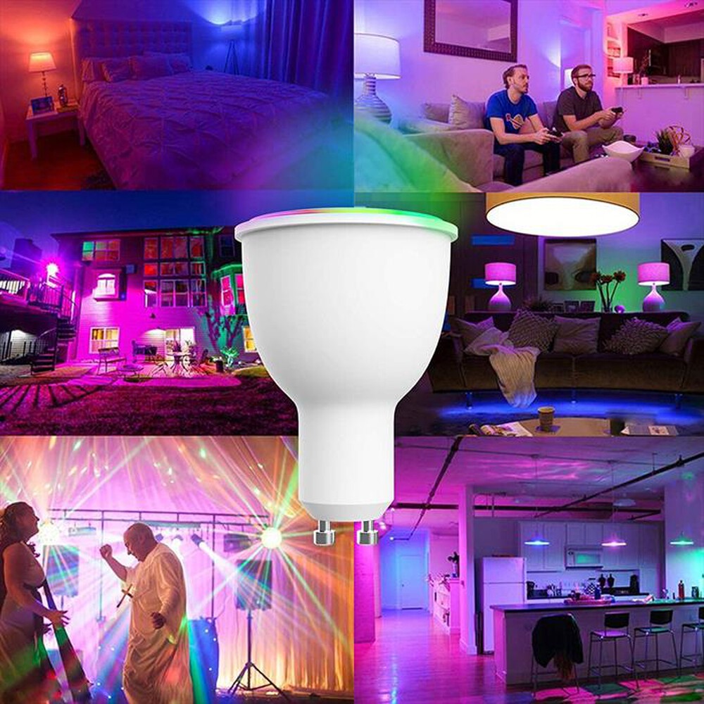 Immagine del prodotto WOOX - SMART LED SPOTLIGHT GU10, RGBW, 4.5W, 2700K-Bianco