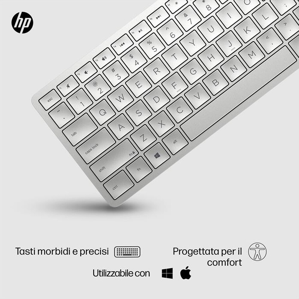 Immagine del prodotto HP - TASTIERA 970 PROGRAMMABILE WIRELESS-Silver
