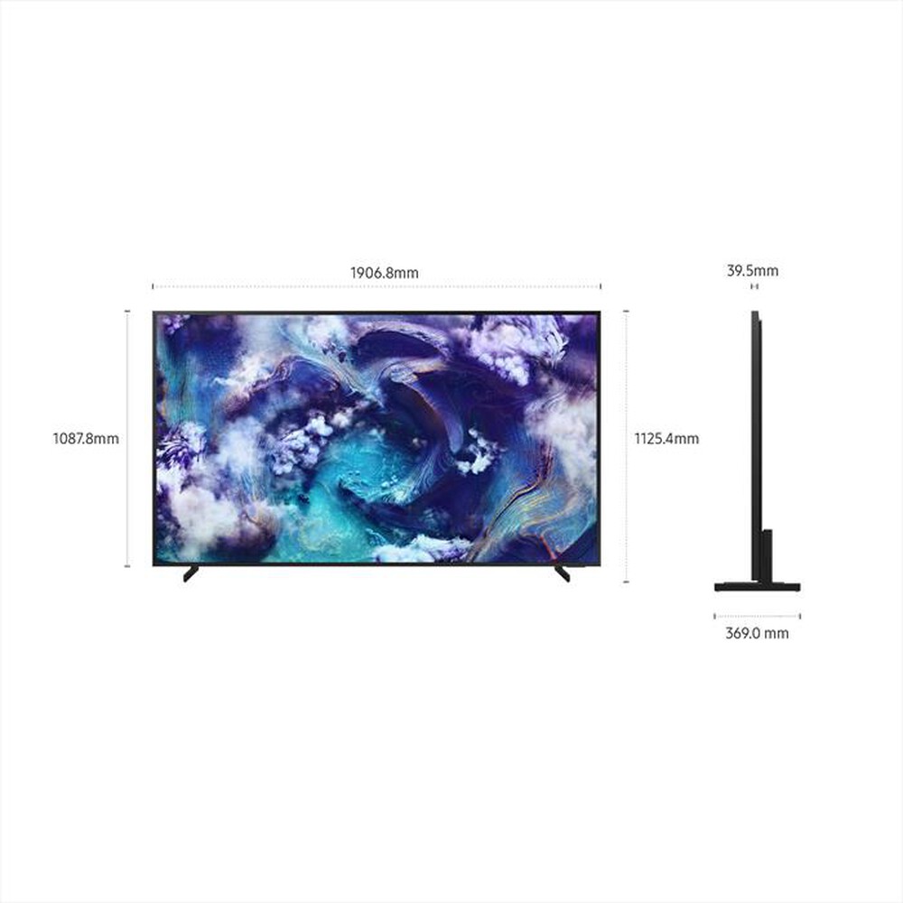 "SAMSUNG - QE85QN900FTXZT-Titan Black"