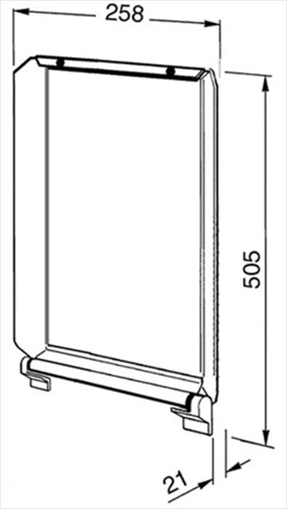 "SMEG - C30CX/1 Coperchio-Inox e vetro"