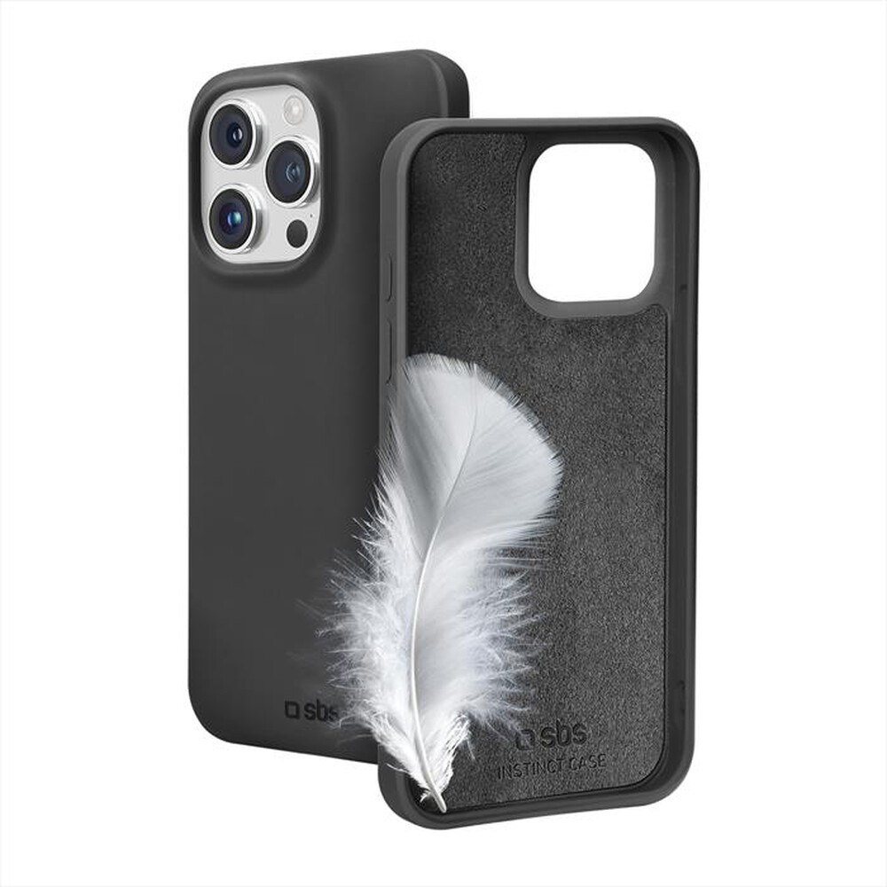 "SBS - Cover Instinct TEINSTIP1561PK per iPhone 15 Pro-Nero"