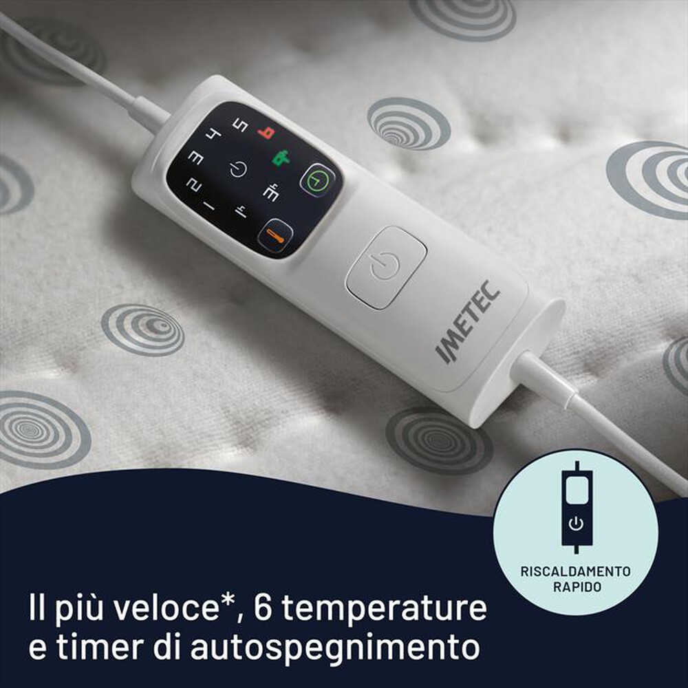 Immagine del prodotto IMETEC - 16633 - SCALDASONNO ADAPTO PM 6T-BIANCO