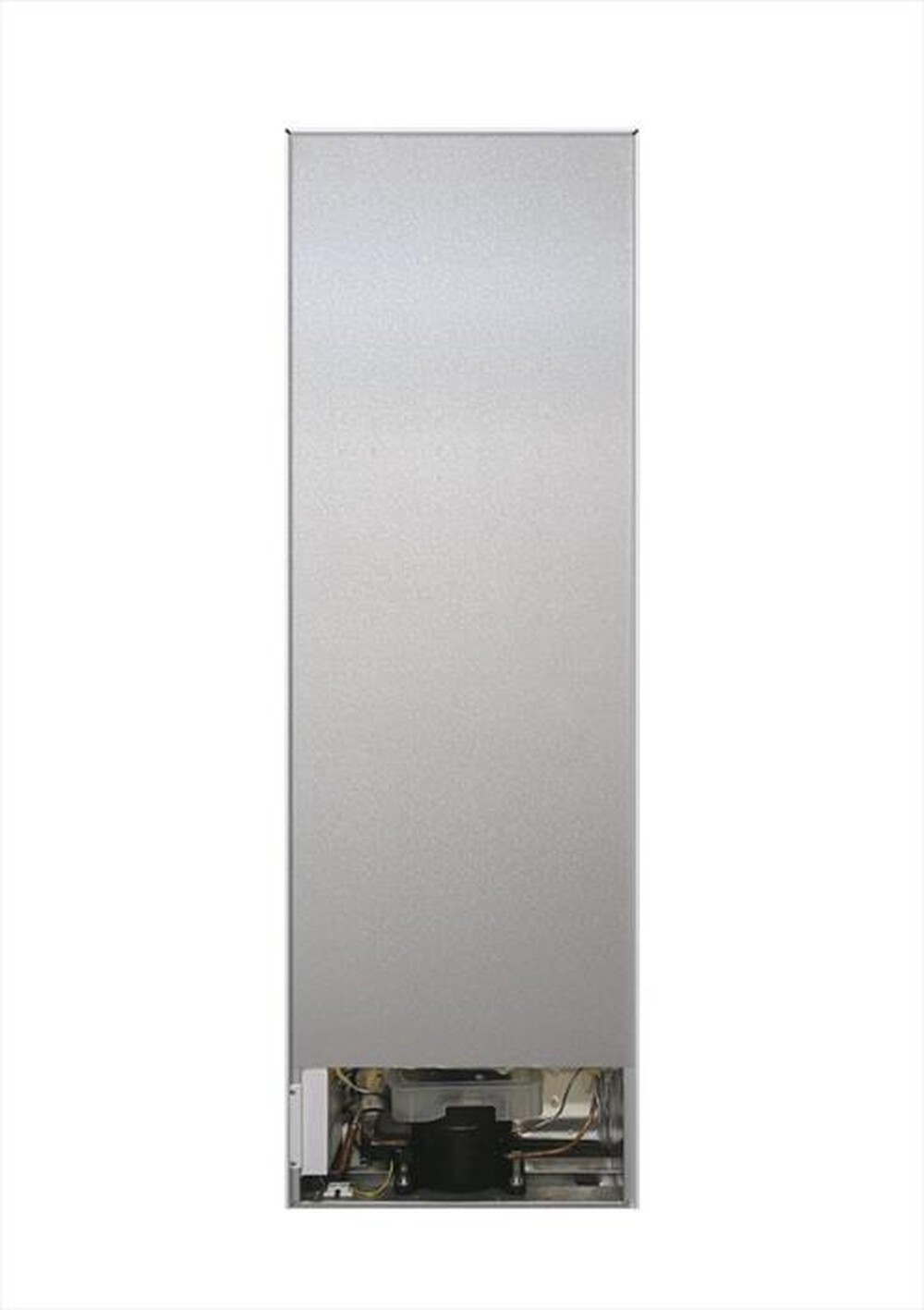 "CANDY - Frigorifero combinato CCT3L517ES Classe E 260 lt-Argento"