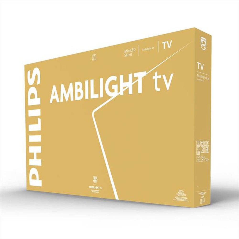 Immagine del prodotto PHILIPS - Smart TV Ambilight Mini LED 4K 55" 55MLED920-Black
