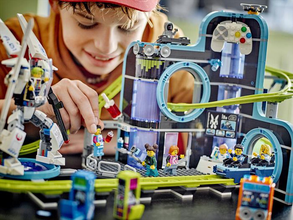 Immagine del prodotto LEGO - MY CITY Montagne russe di Robot World 60421