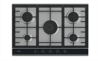 HAIER - Piano cottura a gas HAHG7W5XH 74,5 cm-Acciaio inossidabile