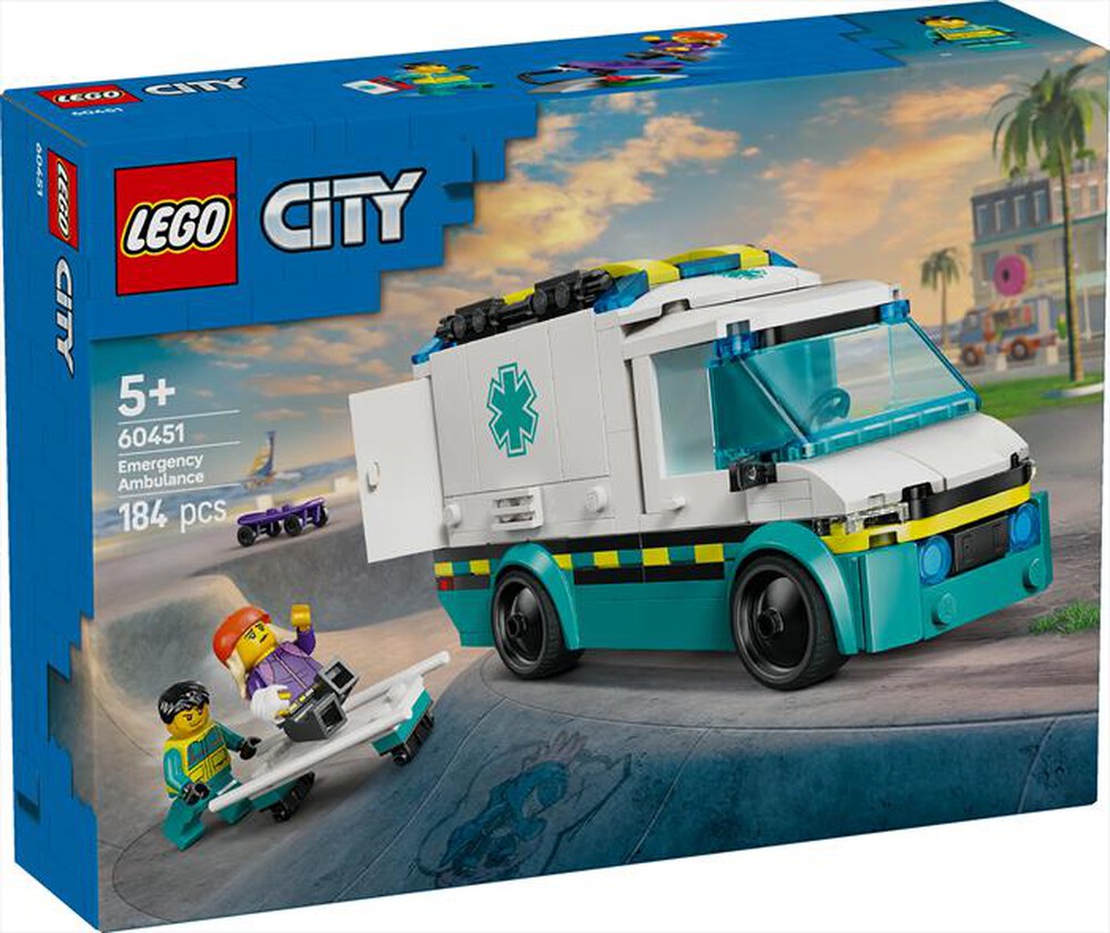 Immagine del prodotto LEGO - CITY GREAT VEHICLES Ambulanza di emergenza 60451