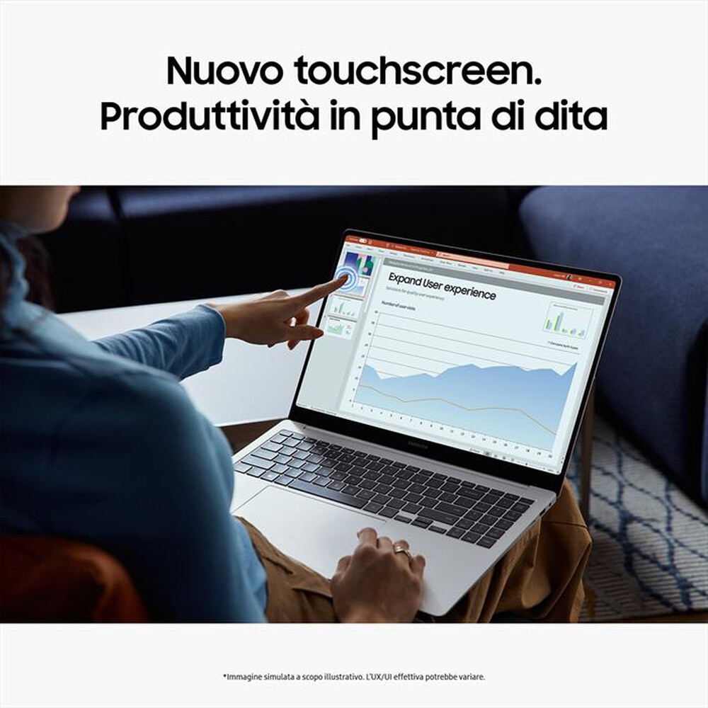 Immagine del prodotto SAMSUNG - Notebook GALAXY BOOK4 PRO-Moonstone Gray