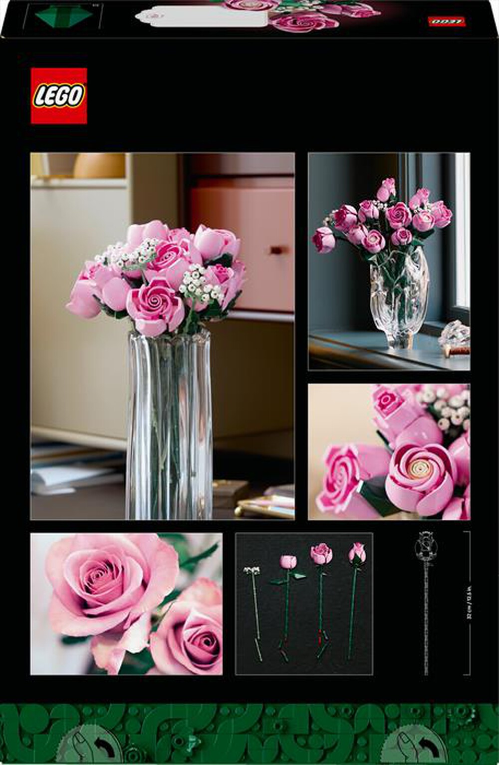 Immagine del prodotto LEGO - BOTANICALS Bouquet di rose rosa 10374