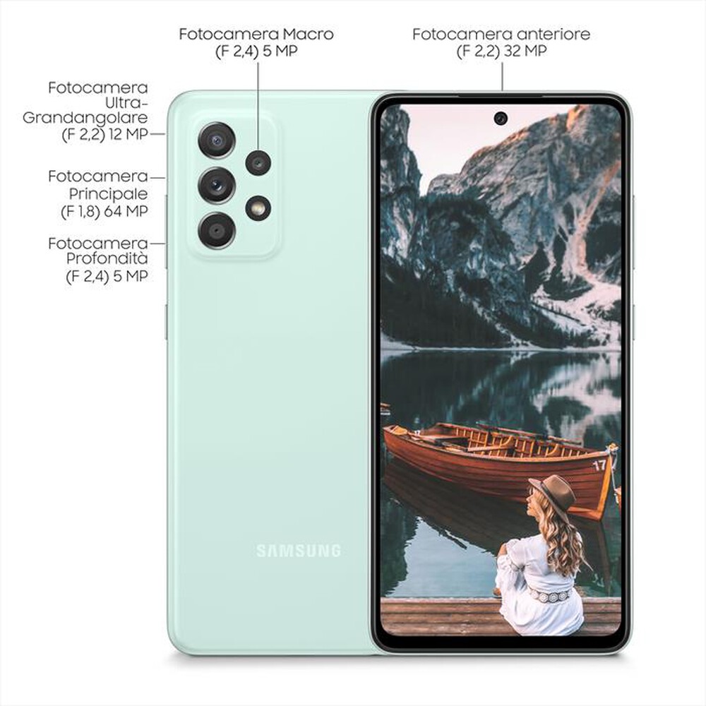 "SAMSUNG - GALAXY A52S 5G-Awesome Mint"