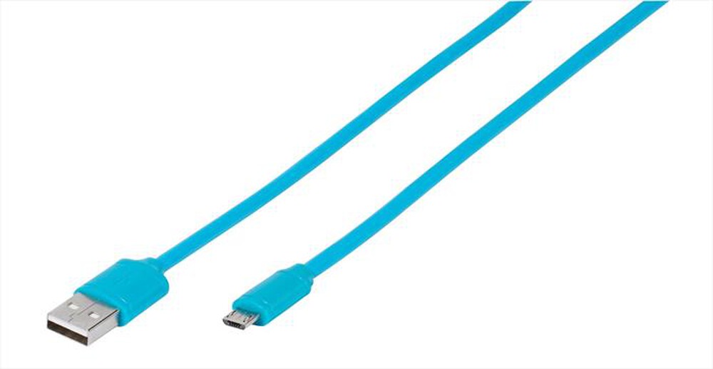 "VIVANCO - Micro USB 2.0   USB A-plug to USB micro B-plug-Blu"