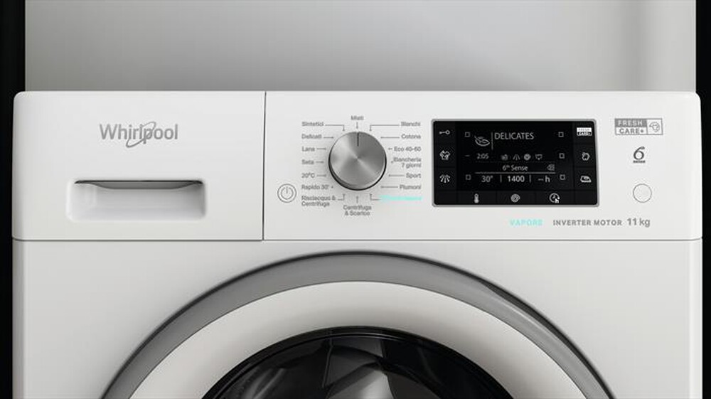 "WHIRLPOOL - Lavatrice FRESHCARE FFD 1146 SV IT 11 Kg Classe A-White"