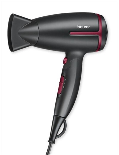 BEURER - Asciugacapelli HC 25 LIMITED EDITION 2025-Nero e Bordeaux