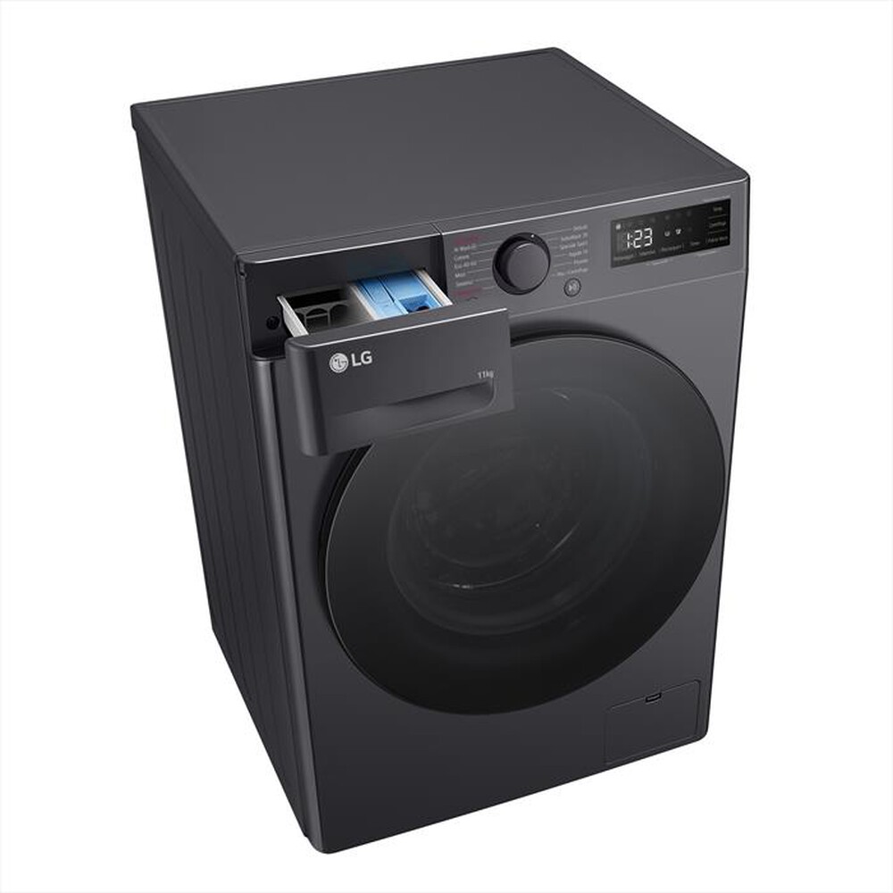 "LG - Lavatrice AI DD R5 F4R5011TSMB 11kg Classe A-Nero"
