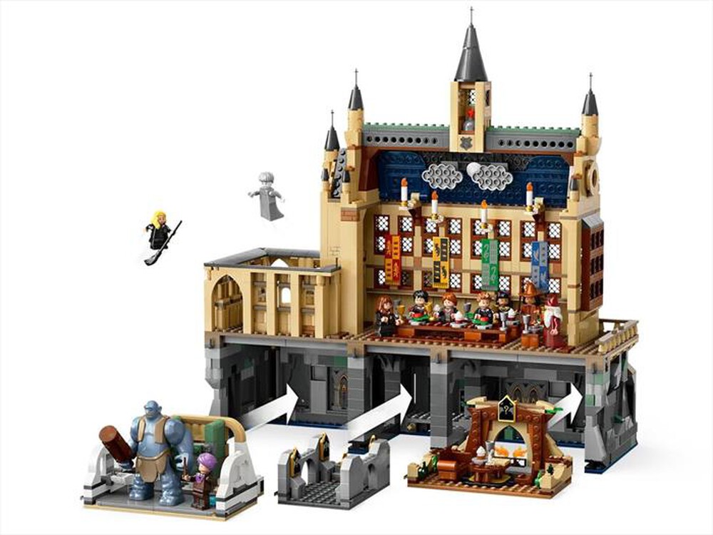 "LEGO - Castello di Hogwarts: Sala Grande - 76435-Multicolore"