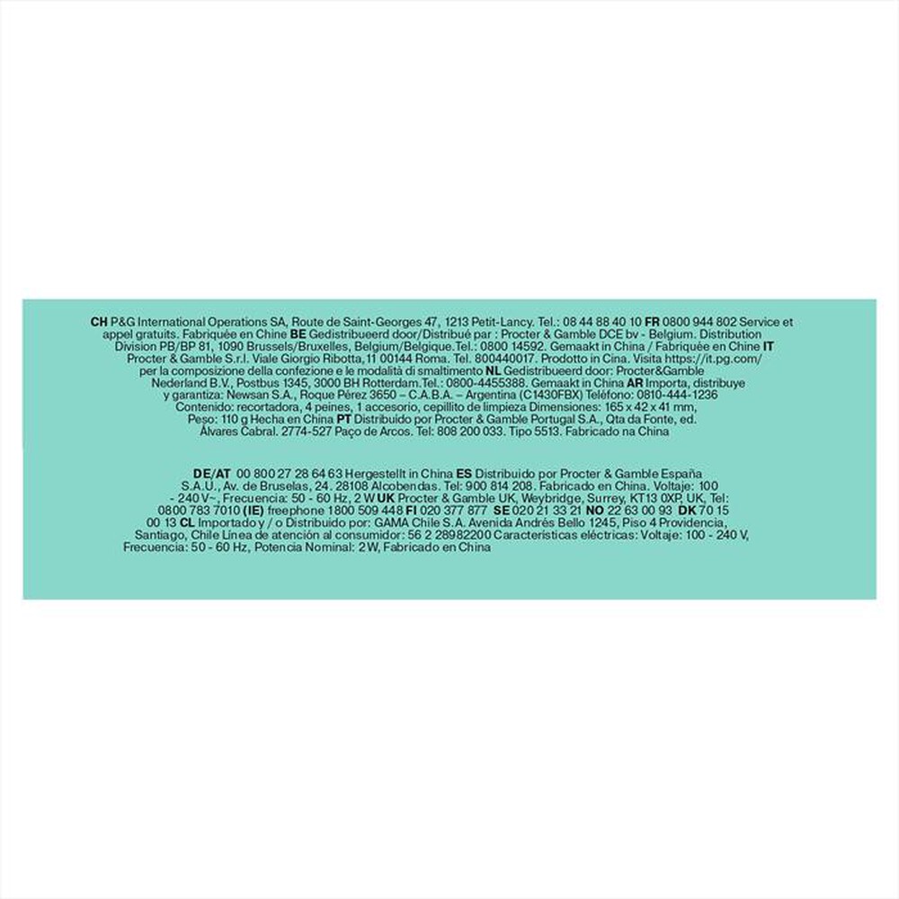 Immagine del prodotto BRAUN - Regolabarba MGK3410-NERO