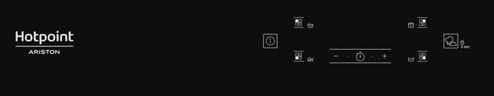 Immagine del prodotto HOTPOINT ARISTON - Piano cottura induzione HQ 5660S NE 59 cm-Nero
