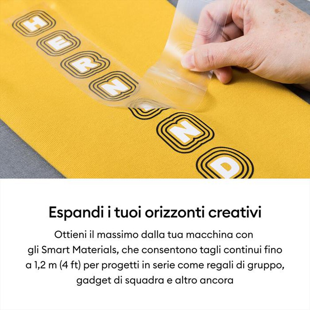 Immagine del prodotto CRICUT - Vinile termoadesivo Smart per Joy Xtra 24,1x61 cm-Bianco