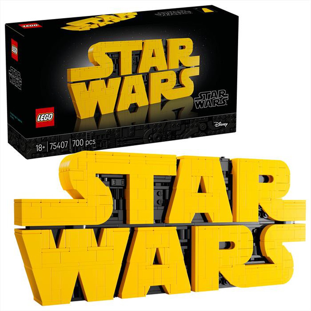 "LEGO - STAR WARS Logo Star Wars in mattoncini - 75407"
