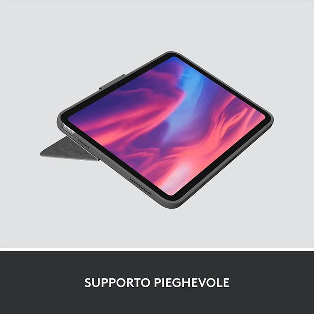 "LOGITECH - Custodia iPad (10ª generazione) Combo Touch"