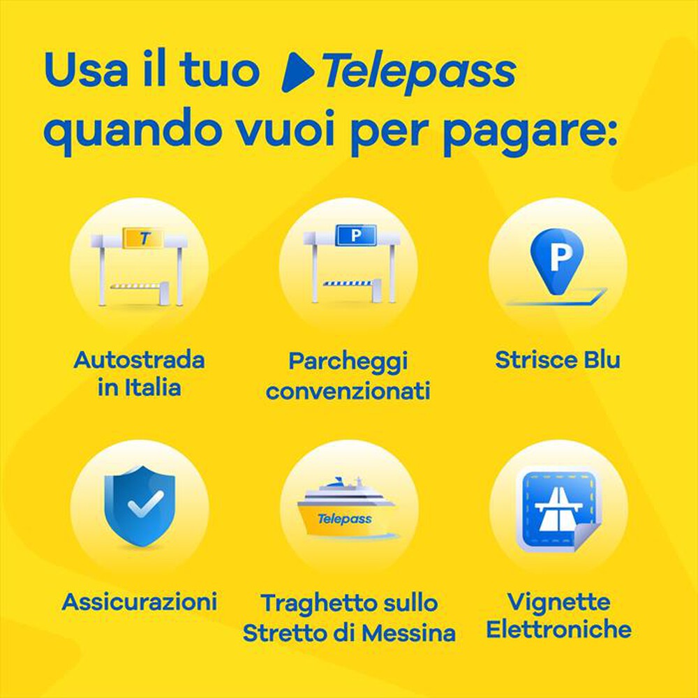 Immagine del prodotto TELEPASS - Grab&Go NFC