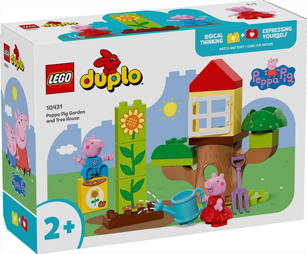 Immagine del prodotto LEGO - DUPLO Giardino e casa sull&rsquo;albero Peppa Pig 10431
