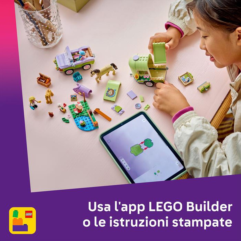 Immagine del prodotto LEGO - FRIENDS Rimorchio per cavallo e puledro - 42695