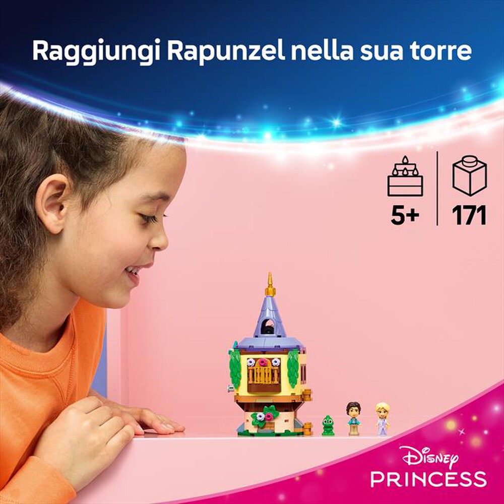 Immagine del prodotto LEGO - DISNEY La mini-torre di Rapunzel - 43294