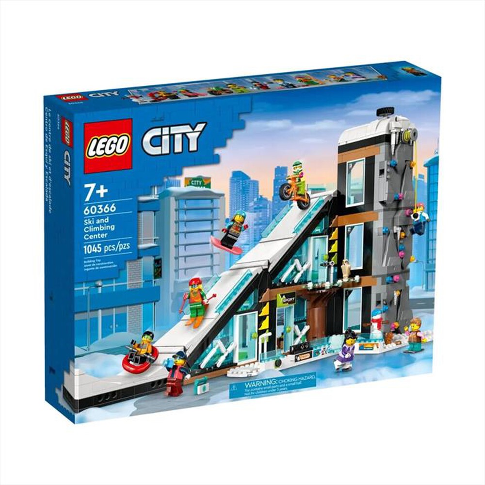 "LEGO - CITY Centro sci e arrampicata - 60366-Multicolore"