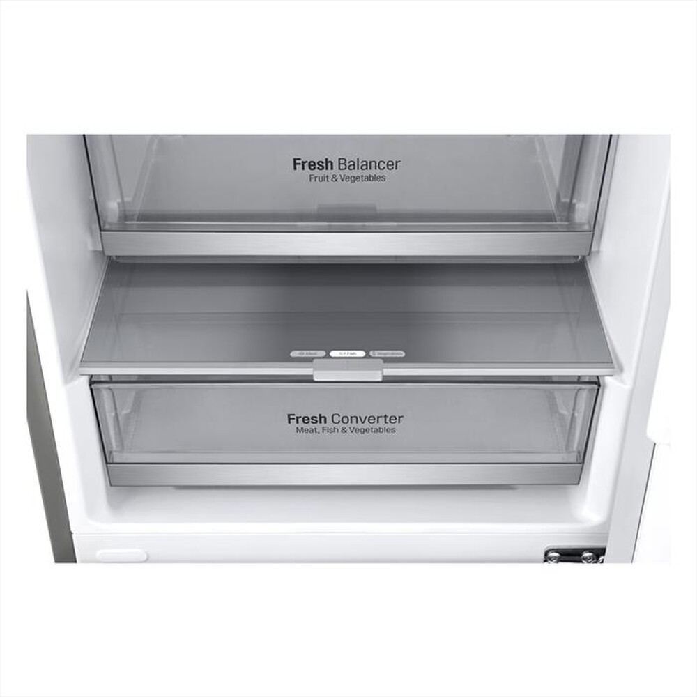 "LG - Frigorifero combinato GBB92STBAP Classe A 419lt-STAINLESS STEEL"