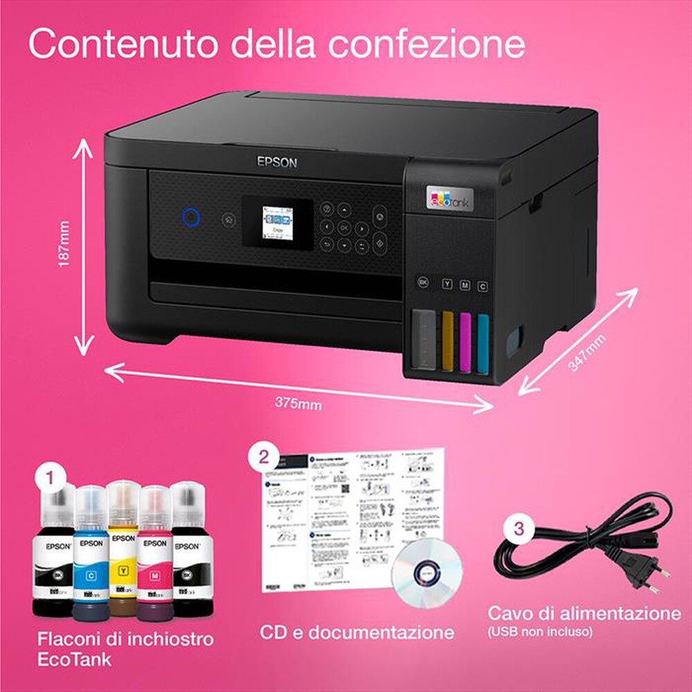 Immagine del prodotto EPSON - ECOTANK ET-2850-Nero