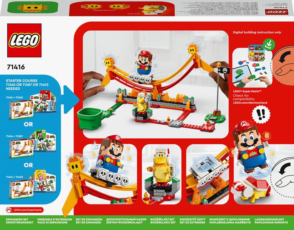 Immagine del prodotto LEGO - SUPER MARIO GIRO SULL'ONDA LAVICA - 71416