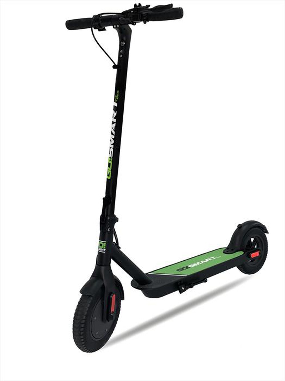 "GO!SMART - MONOPATTINO GO!SMART 10.0\" ECO-Nero / Verde"