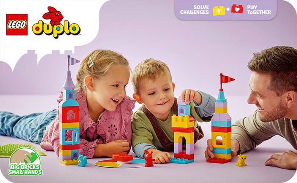 "LEGO - GIOCO AL CASTELLO CON SALTERELLO-,"