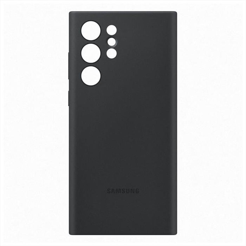 "SAMSUNG - Cover silicone GALAXY S22 ULTRA-Black"