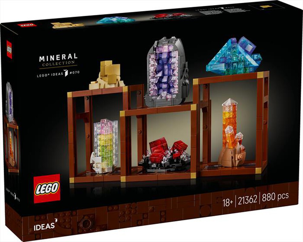 Immagine del prodotto LEGO - IDEAS Collezione di minerali 21362
